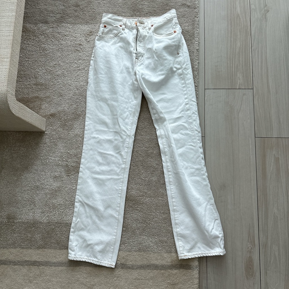Slvrlake white jeans